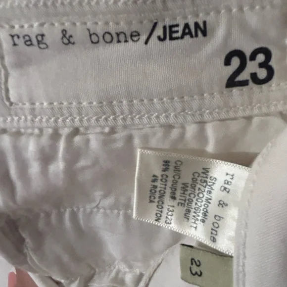 Rag & Bone High Rise Biker Jeans - Picture 7 of 13